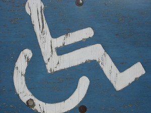 handicap sign