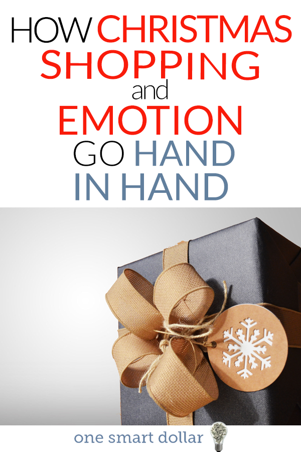 Our emotions play a big part in the Christmas gifts that we buy. Read more to find out why this is. #Christmas #Gifts #Shopping