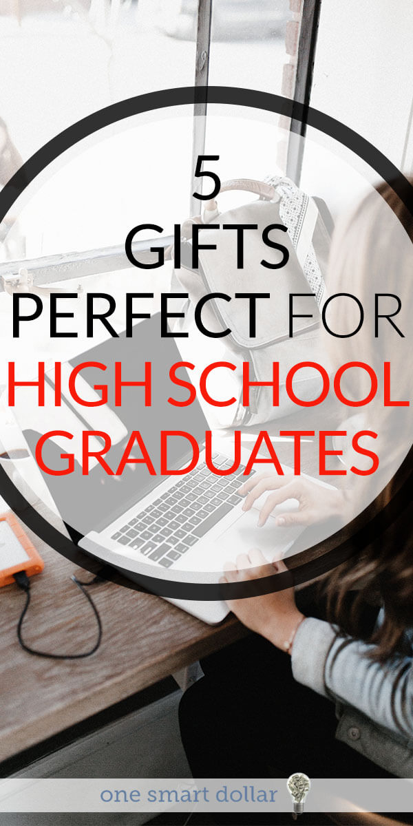 Are you looking for the perfect gift to give a high school graduate? Here are five ideas you need to check out. #HighSchoolGraduation #GraduationGifts #GiftsForHim #GiftsForHer