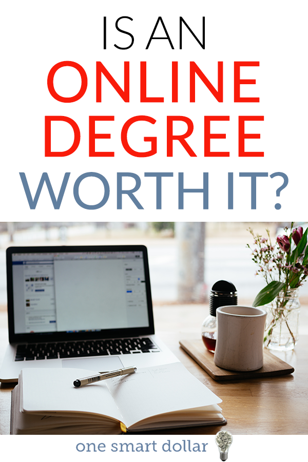Are you thinking about getting an online degree? Read more to make sure the investment will be worth it. #College #School #CollegeDegree #StudentLoans #StudentLoanDebt