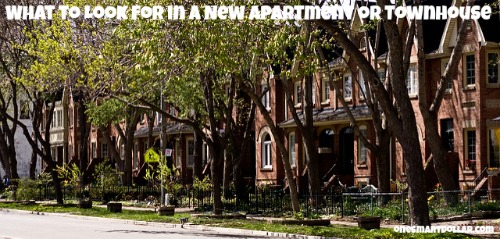 What to Look for in a New Apartment or Townhouse