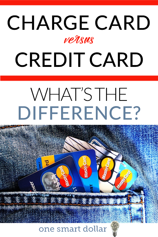 Do you know the difference between a credit card and a charge card? #CreditCards #Credit #MoneyTips