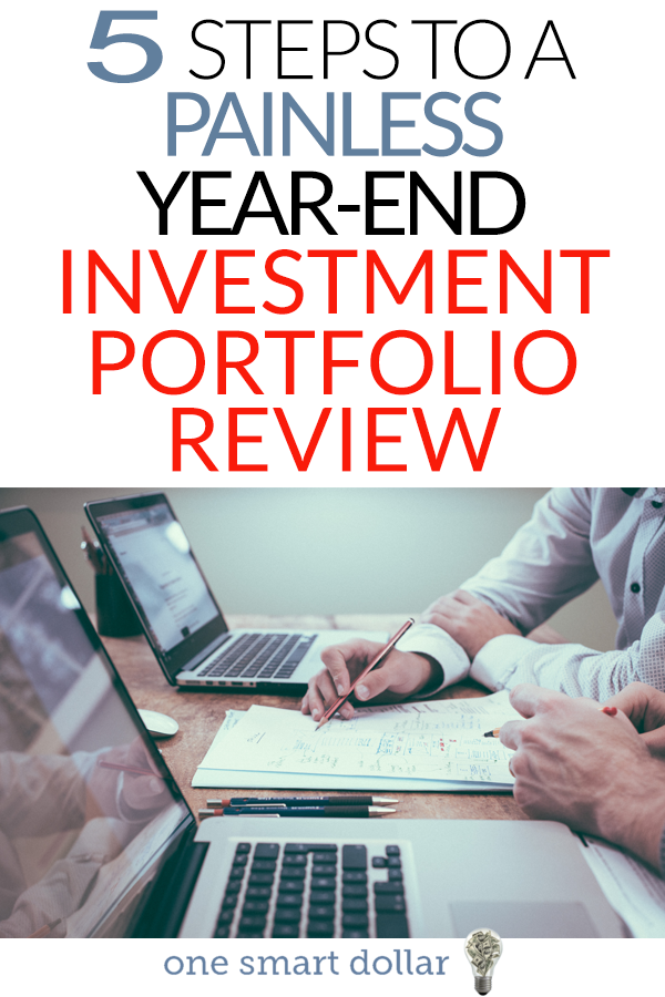 December is the perfect time of year to look at the overall health of your investment portfolio. Here are five steps that everyone should follow. #Investments #HSA #Investing #PersonalFinance