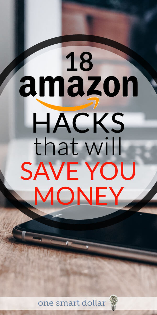 Do you frequently shop on Amazon? Here are 18 of the best Amazon hacks that will help you save money. #SavingMoney #AmazonDeals #AmazonPrime #Amazon