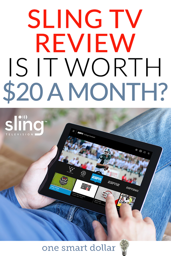 Have you been thinking about cutting cable and switching to SlingTV? Make sure you check out this review to find out if SlingTV is worth the $20 per month. #SlingTV #CableAlternatives #CuttingTheCord #CableTV