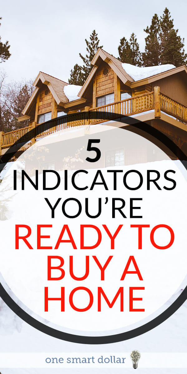 Are you thinking about purchasing your first home? Here are five indicators that you're ready to buy. #NewHome #RealEstate #FirstTimeHomebuyer