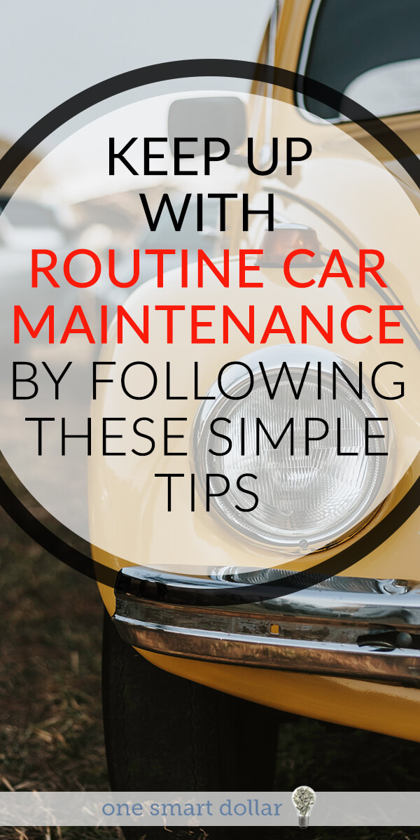 Car repair can be costly and a huge hit to the budget. Routine car maintenance can help make sure your car stays healthy and running smooth. Here are a few tips to help you get started. #CarRepair #CarMaintenance #SavingMoney