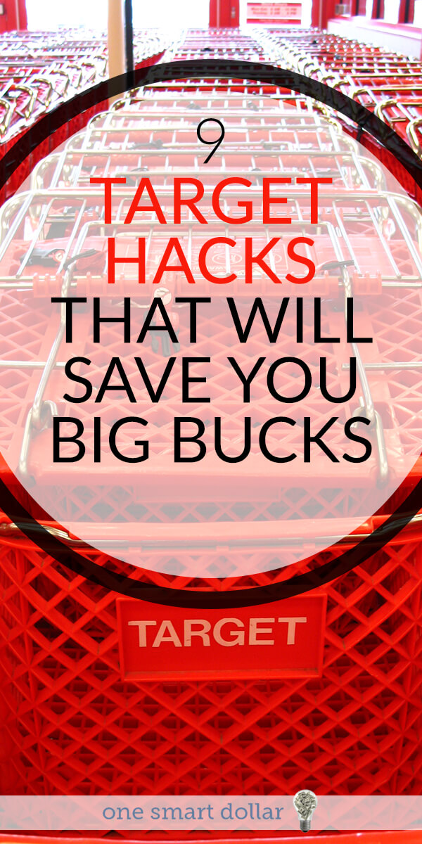 Before your next trip to Target make sure you know these 9 Target hacks. They will help you save some serious money. #Target #TargetHacks #SavingMoney #Shopping, #SaveMoney