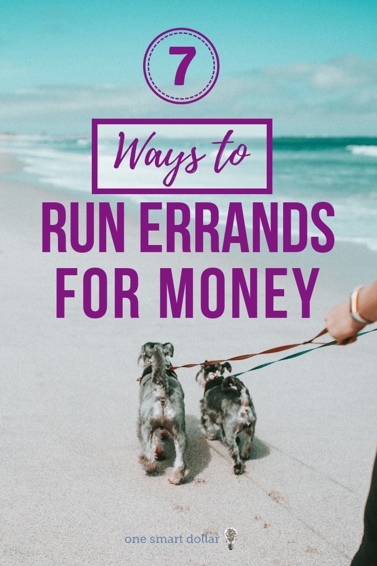 Are you looking to make money on the side with a side hustle? Did you know that you could earn money by just running errands for people? You can and it's easy to get started. #EarnMoney #MakeMoney #MoneyManagement #SideHustles #SideHustleIdeas