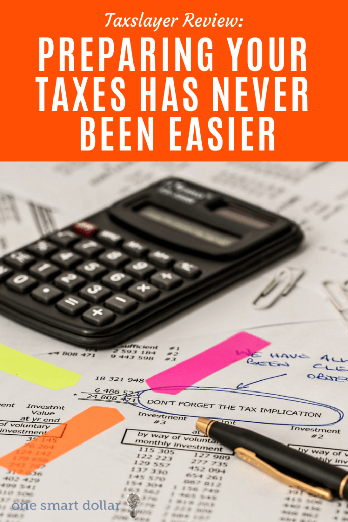 Tax season is almost here, which means many of us will be looking for the cheapest, easiest way to file your 2018 tax return. This year you might want to consider Taxslayer. Not only are they cost effective allowing you to save money, but they will help you find every possible tax deduction. #Taxes #Taxes2018 #SaveMoney #TaxTips #MoneySavingTips