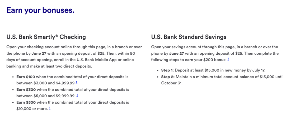 U.S Bank Smartly Checking Account